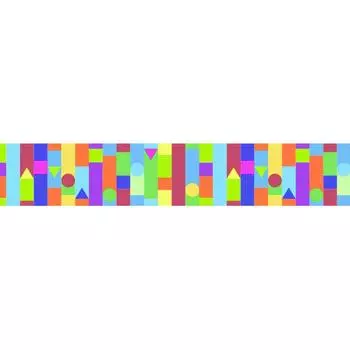 Kitera Sakura Crepas Masking Tape Coupie Pattern KMT-FY чёрный