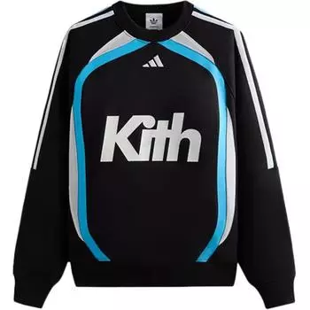 Kith Для Adidas Football Свитшот Черный Мужской JF3349 2XL