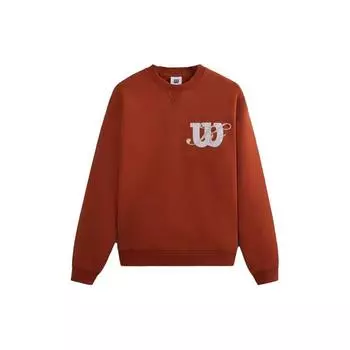 Kith Для Wilson Court Crewneck Clay Court Мужские топы Красный KHM031202-818 L