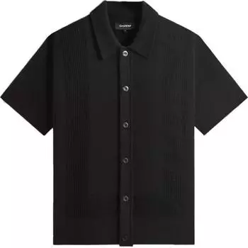 Kith For TaylorMade Pin High Button Down Black Unisex Tops KHM032160-001 L