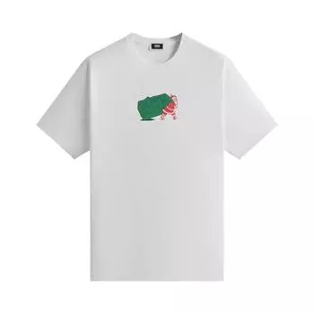 Kith Футболка Comic Santa Tee White для мужчин KHM032617-101 XL
