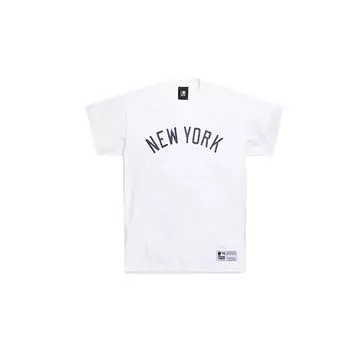 Kith Футболка унисекс с короткими рукавами X MLB белого цвета KH3704-101