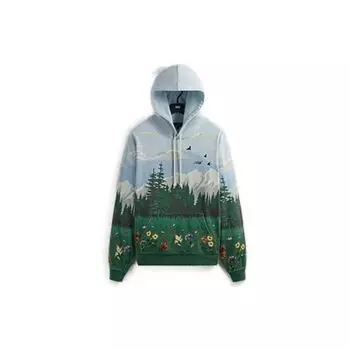Kith Худи из флиса Scenic Nelson Larimar Унисекс Топы Разноцветный KHM010365-464 XS