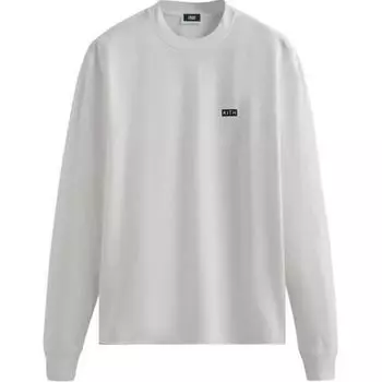 Kith Long-Sleeve Lax Tee White Men Tops KHM030688-101 L