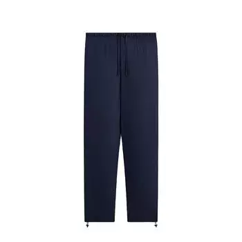Kith Maverick 2025 Spring Collection Mid-Rise Drawstring Stretch Solid Casual Pants Men bottoms Night-Color KHM060821-413 XS