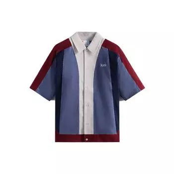 Kith Micro Cord Woodpoint Shirt Elevation Мужские топы Многоцветные KHM031173-404 M