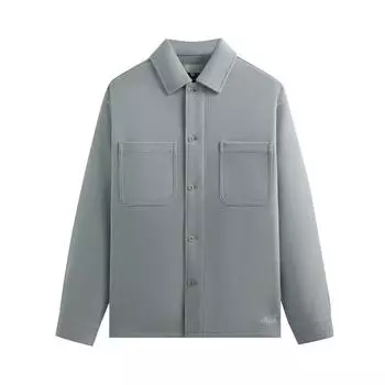 Kith Мужские топы из войлочного джерси Ace Buttondown Brine зеленого цвета KHM031819-5014 M