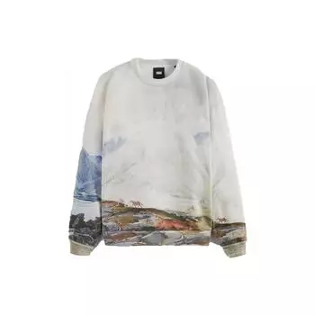Мужские топы Kith Peak Nelson Crewneck Chalk Multi Color KHM030879-410 XS