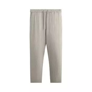 Kith Pinstripe Linen Barrow Pant Light Heather Grey Unisex Bottoms KHM060600-002