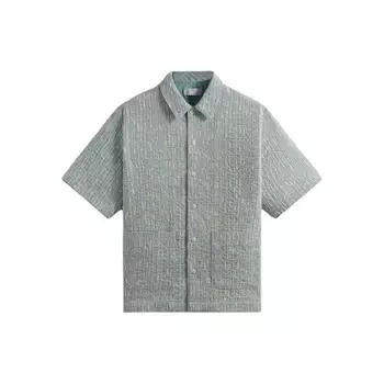 Kith Рубашка Slub Boucle Reade, мужская, цвет Glaze, зеленая, KHM031817-5016 M