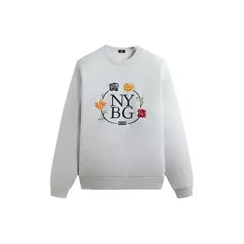 Kith Светло-серые мужские топы с круглым вырезом X New York Botanical Garden Nelson KHM032117-002 XXL