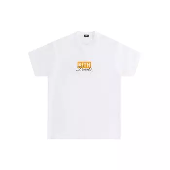 KITH Treats Paris City Exclusive Box Logo Printed Round Neck Short Sleeve T-Shirt Men Tops White KHT030086-101