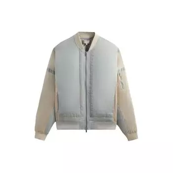Kith Washed Silas Куртка-бомбер Пудра Мужская верхняя одежда Многоцветная KHM010530-5034 S