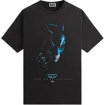 Kith X Batman Collaboration Dark Knight Comfortable Vintage Versatile Short Sleeve T-Shirt Men Tops Black KHM032762-001 S