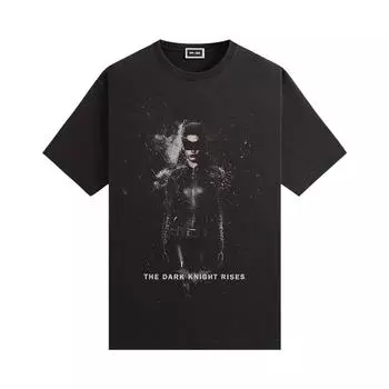 Kith X Batman Dark Knight CW Винтажная футболка Черные мужские топы KHM032768-001 L