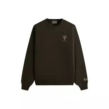 Kith X Columbia South2 West8 Nelson Fashion Comfortable Soft Crewneck Long Sleeve Sweatshirt Men sweatshirt Caramel KHM033342-387 XS