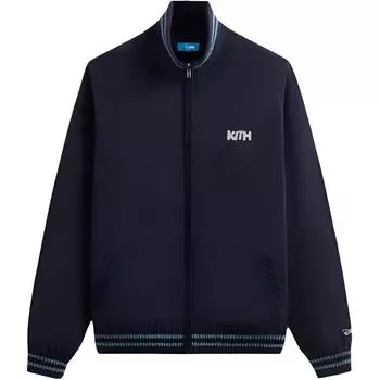 Kith X Disney Дональд Дак Полная молния Свитер Wyona Ночной Мужской Топы Синий KHM033057-413 M