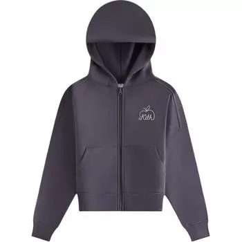 Kith Зимняя Коллекция Вышитая Модная Толстовка Детские Куртки Черный KHK030661-501 XL