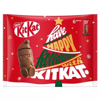 KitKat Праздничный Санта 6 шт Nestl