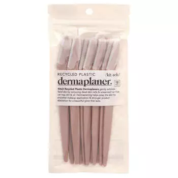 Kitsch, дермапланер из переработанного пластика, терракотовый, 12 предметов