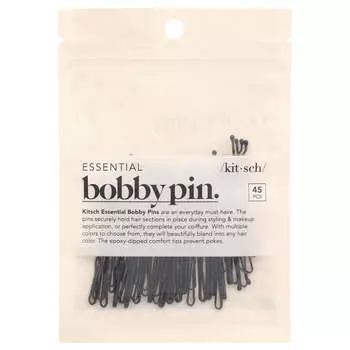 Kitsch, Essential Pins, черные, 45 шт.