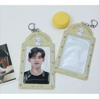 Kitsch Mind Kitsch Фотодержатель для карточек Этикет Снимок Знаменитость Poca Toploader Брелок