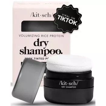 Kitsch Volumizing Rice Protein Dry Shampoo Powder Dark, 1 pack, 8g