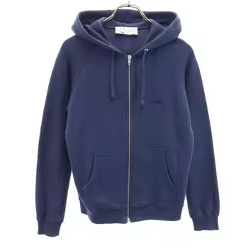 KITSUNE Long sleeve sweat Zip hoodie S Navy Men s Used