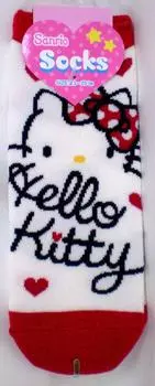 Kitty Adult Socks Heart Logo 9621