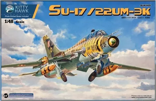 Kitty Hawk Model Sukhoi Fitter G Plastic Model KH80147 1/48 Su-17/22UM-3K (Airplane)
