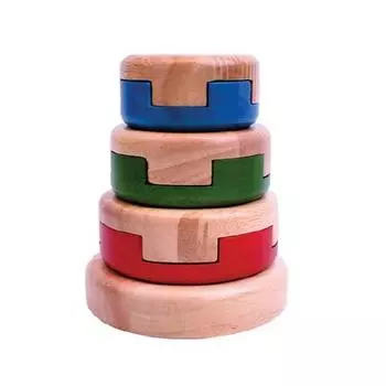 [Kiwoom House] Головоломка Brain Tower, M (11,5 х 13 см), Корейские детские товары