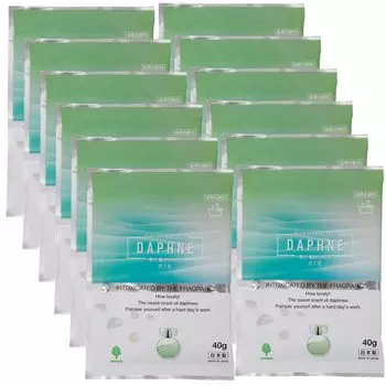 Kiyo Jochugiku Bath Daphne 40g x Made in Individually Great Gift Idea for Stylish Gift for and Beauty Relaxing Product 94118 Salts, Enchanted