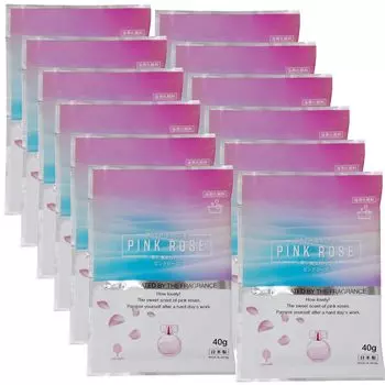 Kiyo Jochugiku Bath Pink Rose 40g x Made in Individually Great Gift Idea for Stylish Gift for and Beauty Relaxing Product 94117 Salts, Enchanted