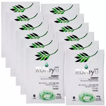 Kiyo Jochugiku Bath Tree 40g x Made in Moisturizing Bath Value Individually Stylish Gift for Pleasant Soothing Product 94112 Additives, Ruruyu, Scent,