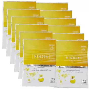 Kiyo Jochugiku Ванна 40г x Ванна Сделано в Отлично Индивидуально Хорошо 94116 Соли, Аромат Очаровательный, Мимоза, 12 штук, Косметика, Япония, Ванна, Подарок,