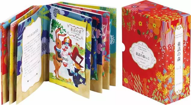 Kiyo Pyrethrum Сказочный лес КНИГА Сказочный мотив соль для ванны обернутая ванна цитрусовый медовый аромат Милый маленький подарок том 1 (6 пакетов) (индивидуально соли)