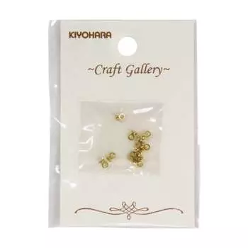 KIYOHARA Craft Gallery Resin Craft Аксессуары Детали Heaton Cap W3mm x H5mm 10 шт. G Gold ABP-24