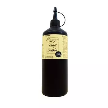 KIYOHARA Craft Gallery УФ-смола для рукоделия Жидкая смола 500 г UVR500G чёрный