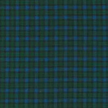KIYOHARA Lasic Doll Fabric Sheeting Mini Cut Cloth for Dolls Tartan Check Width 31cm x 32cm Cut G Green LCDF-05MC
