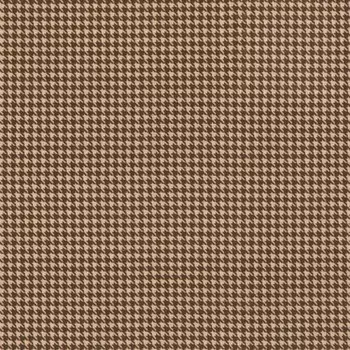 KIYOHARA Lasic Doll Fabric Sheeting Mini Cut Cloth for Dolls Houndstooth Width 31cm x 32cm Cut BR Brown LCDF-06MC