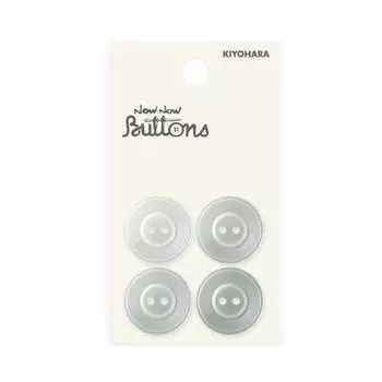 KIYOHARA Now Now Button Pajama Button 2 Holes 4 Pieces Diameter 20mm NWN1280