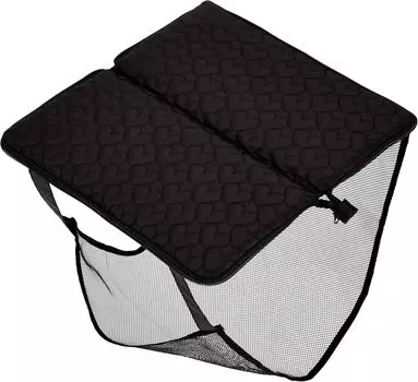 KIYOHARA Oshikatsu Heart Pattern Live Folding Cushion Подушка с ножками Сетчатое стеганое одеяло в форме сердца Ширина сиденья 34 см x Высота 34 см x Толщина Легкий вес 130 г