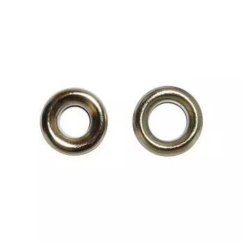 KIYOHARA Sankokko double-sided eyelets 12 pairs #300 Inner diameter 5mm Nickel SUN11-182