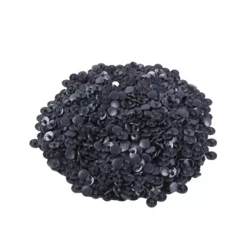 KIYOHARA Sankokko One Touch Plus Snap для коммерческого использования, большая емкость, упаковка 1000 штук, диаметр 10 мм, темно-синий, инструкция по эксплуатации прилагается SUN17-43G тёмно-синий