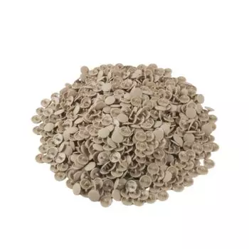 KIYOHARA Sankokko Plastic Snap Commercial Use Large Capacity Pack 1000 Pieces Diameter 13mm Beige Instruction Manual Included SUN15-77G бежевый