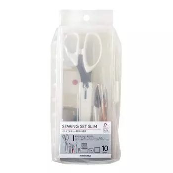 KIYOHARA Sankokko Sewing Set Slim 10 Pieces SUN80-31 чистый
