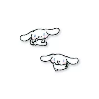 KIYOHARA Sanrio Mini Patch Cinnamoroll 2 шт. Ш37 мм x В17 мм Термонаклейка RIO-3103