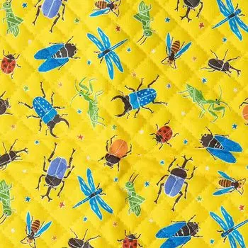 KIYOHARA Ткань для квилтинга для воды 105 см Ширина x 50 см Защита от насекомых Включает в себя сумку для уроков Рецепты для мальчиков, Репеллент, Срезанный, #3B Желтый, TY77K-50