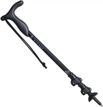 Kizaki Mountaineering Trekking Pole Black KTBC115AT KTBC-115AT (BLK)