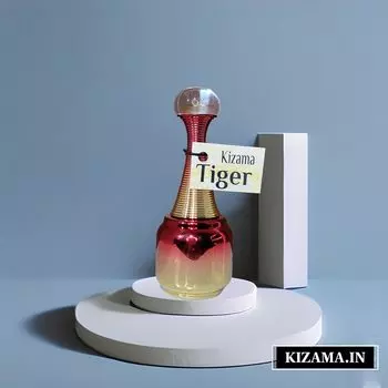 Kizama Tiger Безалкогольное эфирное масло для мужчин и женщин в необычной бутылке, 12 мл 12 ml